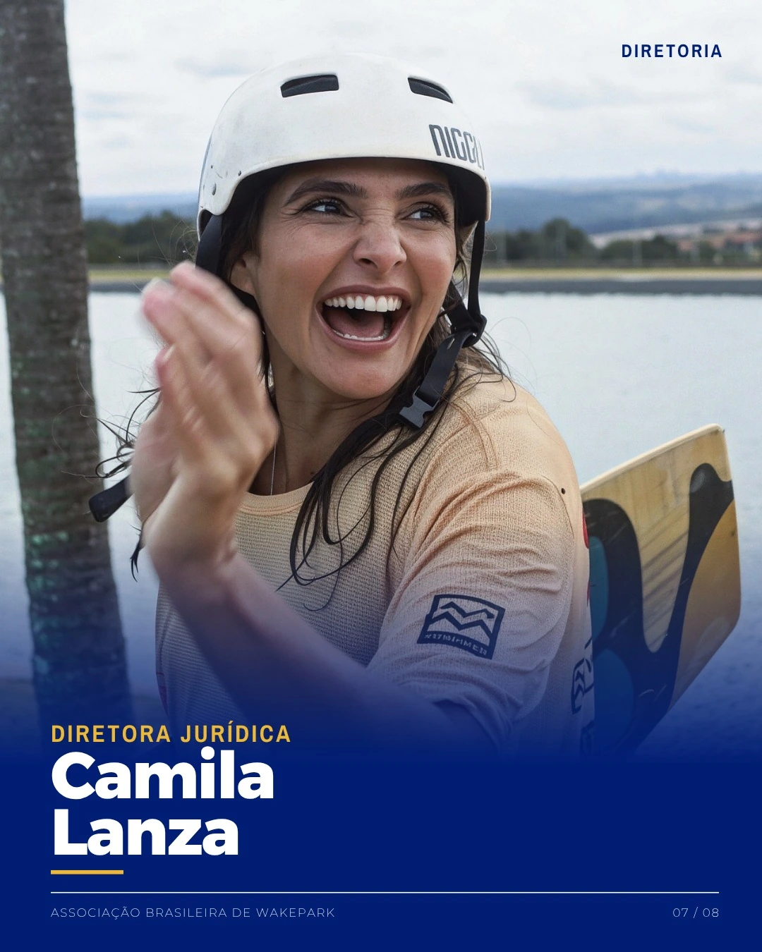 Camila Lanza, diretora jurídica da ABWP