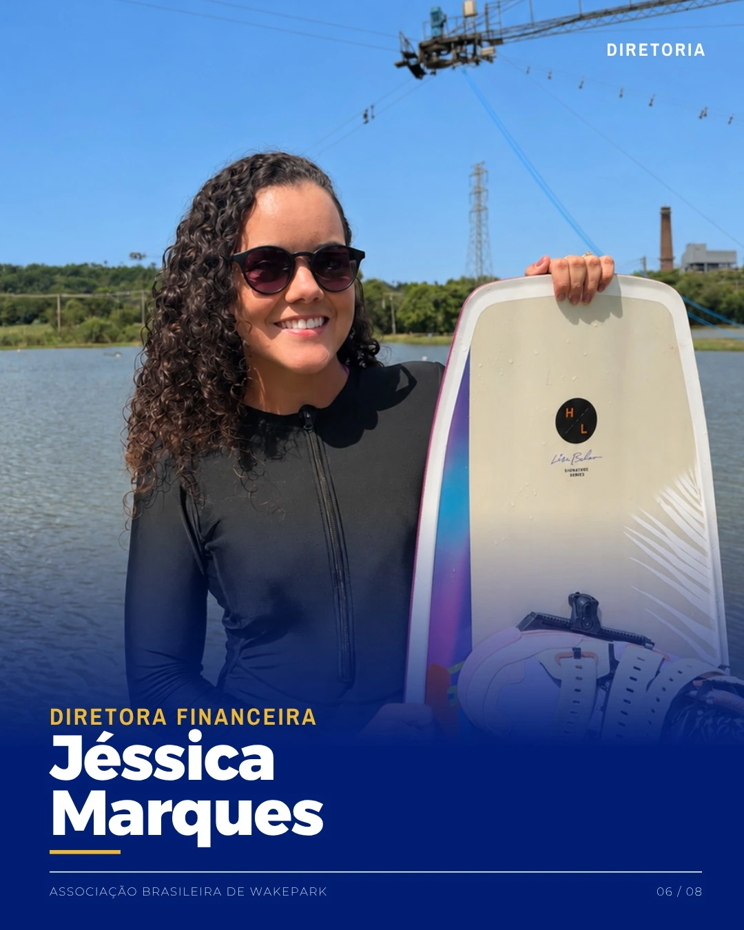 Jéssica Marques, diretora financeira da ABWP